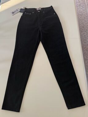 Dolce & Gabbana NWT High-Waist Black Slim Jeans